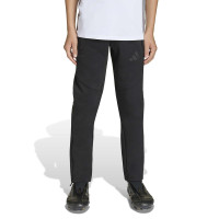 Combinaison de jogging à fermeture éclair intégrale adidas Tiro Travel pour Enfants, noire