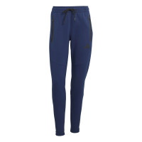Combinaison de jogging zippée adidas Tiro Travel pour femmes, bleu foncé