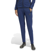 Combinaison de jogging zippée adidas Tiro Travel pour femmes, bleu foncé