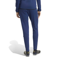 Combinaison de jogging zippée adidas Tiro Travel pour femmes, bleu foncé