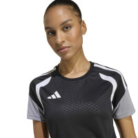 Chemise d'entraînement adidas Tiro 26 Competition pour Femmes, noir et gris