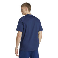 T-shirt décontracté adidas Tiro 25 bleu foncé