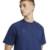 T-shirt décontracté adidas Tiro 25 bleu foncé