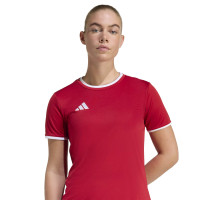 adidas Entrada 26 Voetbalshirt Dames Rood Wit