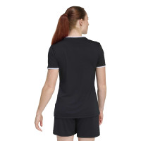 adidas Entrada 26 Voetbalshirt Dames Zwart Wit