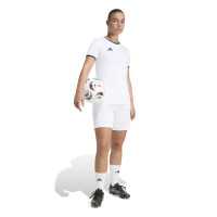 adidas Entrada 26 Voetbalshirt Dames Wit Zwart
