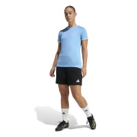 adidas Entrada 26 Voetbalshirt Dames Lichtblauw Wit