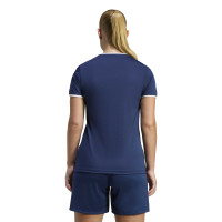adidas Entrada 26 Voetbalshirt Dames Donkerblauw Wit