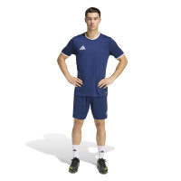 adidas Entrada 26 Voetbalshirt Donkerblauw Wit