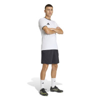 adidas Entrada 26 Voetbalshirt Wit Zwart