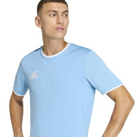 adidas Entrada 26 Voetbalshirt Lichtblauw Wit