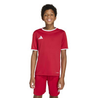 Kit de football adidas Entrada 26 pour Enfants, rouge et blanc