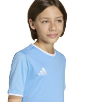 adidas Entrada 26 Voetbalshirt Kids Lichtblauw Wit