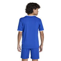 Kit de football adidas Entrada 26 pour Enfants, bleu et blanc
