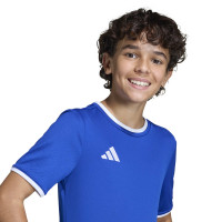 Kit de football adidas Entrada 26 pour Enfants, bleu et blanc