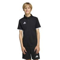 Ensemble d'entraînement adidas Entrada 26 Polo pour Enfants, noir et blanc
