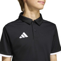 Ensemble d'entraînement adidas Entrada 26 Polo pour Enfants, noir et blanc