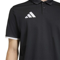 Ensemble d'entraînement adidas Entrada 26 Polo noir et blanc