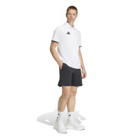 Polo adidas Entrada 26 blanc noir