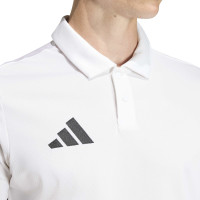 Polo adidas Entrada 26 blanc noir