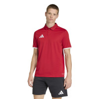 Ensemble d'entraînement adidas Entrada 26 Polo rouge et blanc