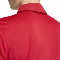 Polo adidas Entrada 26 rouge et blanc