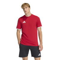 T-shirt décontracté adidas Entrada 26 rouge et blanc