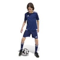 Maillot de football adidas Tiro 26 Competition pour Enfants, bleu foncé et blanc