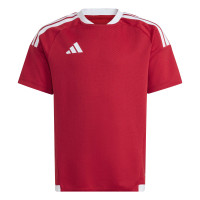 Maillot de football adidas Tiro 26 Competition pour Enfants, rouge et blanc