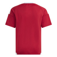 Maillot de football adidas Tiro 26 Competition pour Enfants, rouge et blanc
