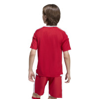 Maillot de football adidas Tiro 26 Competition pour Enfants, rouge et blanc