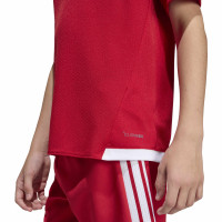 Maillot de football adidas Tiro 26 Competition pour Enfants, rouge et blanc
