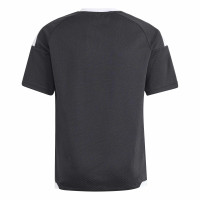 Maillot de football adidas Tiro 26 Competition pour Enfants, noir et blanc