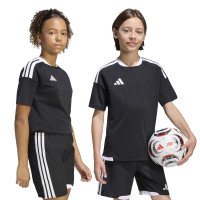 Maillot de football adidas Tiro 26 Competition pour Enfants, noir et blanc