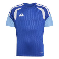 adidas Tiro 26 Competition Trainingsshirt Kids Blauw Wit