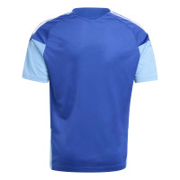 Kit d'entraînement adidas FFK Curaçao 2026-2028 bleu pour enfants