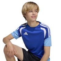 adidas Tiro 26 Competition Trainingsshirt Kids Blauw Wit