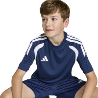 Kit de football adidas Tiro 26 League pour Enfants, bleu foncé et blanc