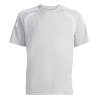 Maillot de football adidas Tiro 26 League pour Enfants, gris et blanc