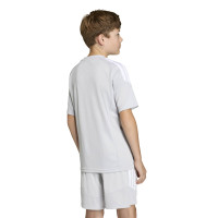 Maillot de football adidas Tiro 26 League pour Enfants, gris et blanc