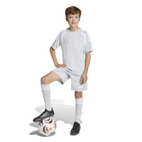 Maillot de football adidas Tiro 26 League pour Enfants, gris et blanc