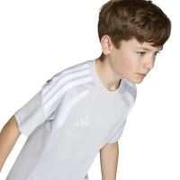 Maillot de football adidas Tiro 26 League pour Enfants, gris et blanc