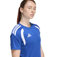adidas Tiro 26 League Voetbalshirt Dames Blauw Wit