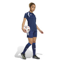 adidas Tiro 26 League Voetbalshirt Dames Donkerblauw Wit