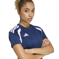 adidas Tiro 26 League Voetbalshirt Dames Donkerblauw Wit
