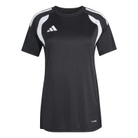 Maillot de football adidas Tiro 26 League pour femmes, noir et blanc