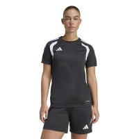 Maillot de football adidas Tiro 26 League pour femmes, noir et blanc