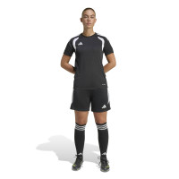 Maillot de football adidas Tiro 26 League pour femmes, noir et blanc