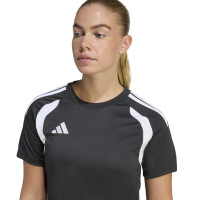 Maillot de football adidas Tiro 26 League pour femmes, noir et blanc