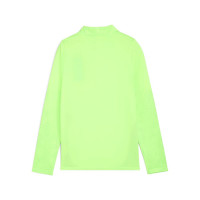 PUMA Manchester City Survêtement 1/4 Zip 2025-2026 Enfants Vert Clair Bleu Foncé